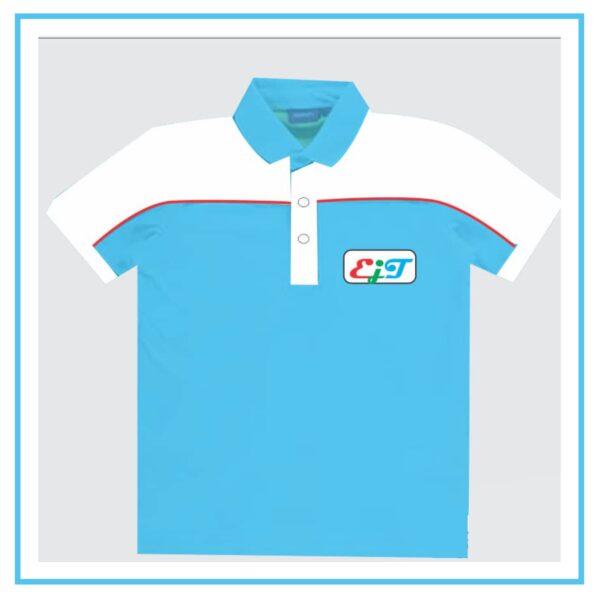 EJT Polo Shirt Cyan