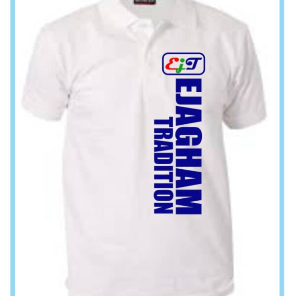 EJT Polo Shirt White
